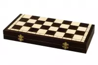 SZACHY DREWNIANE OLIMPIJSKIE DUŻE (41 x 41 cm)